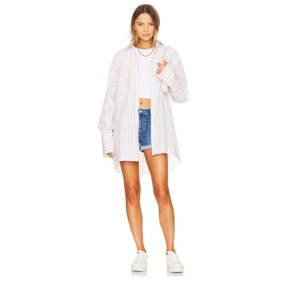 PAIGE Jimmy Jimmy Denim Jean Shorts Candace size 27 Revolve - Picture 4 of 9